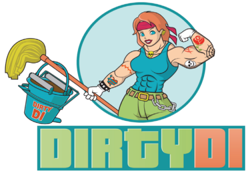 Dirty Di Heavy Dance Floor Cleaner Logo