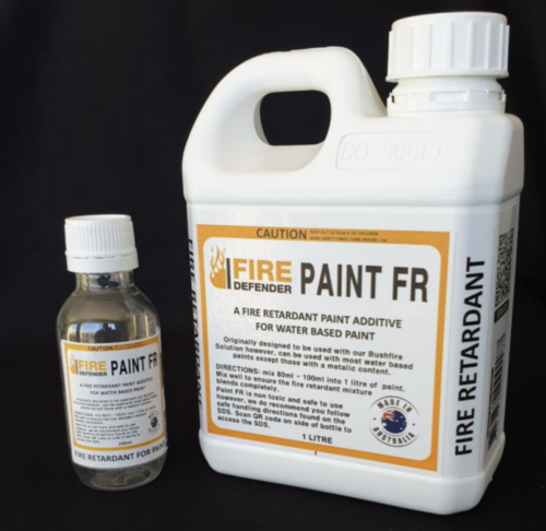 Paint Fire Retardant by Fire Defender