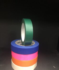 green washi paper spike tape