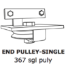 End Pulley Single 367 sgl puly