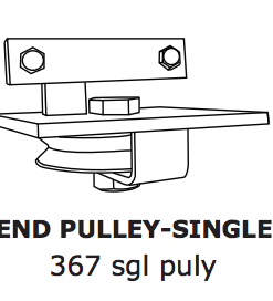 End Pulley Single 367 sgl puly
