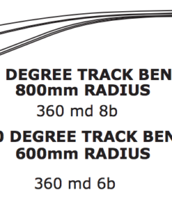 90 degree medium duty track
