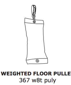 Weighted Floor pulley 367 w8t puly