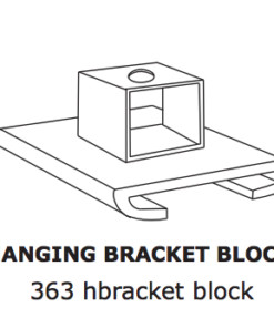hanging bracket block 363 hbracket block