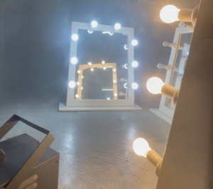 Smoking make up mirrors